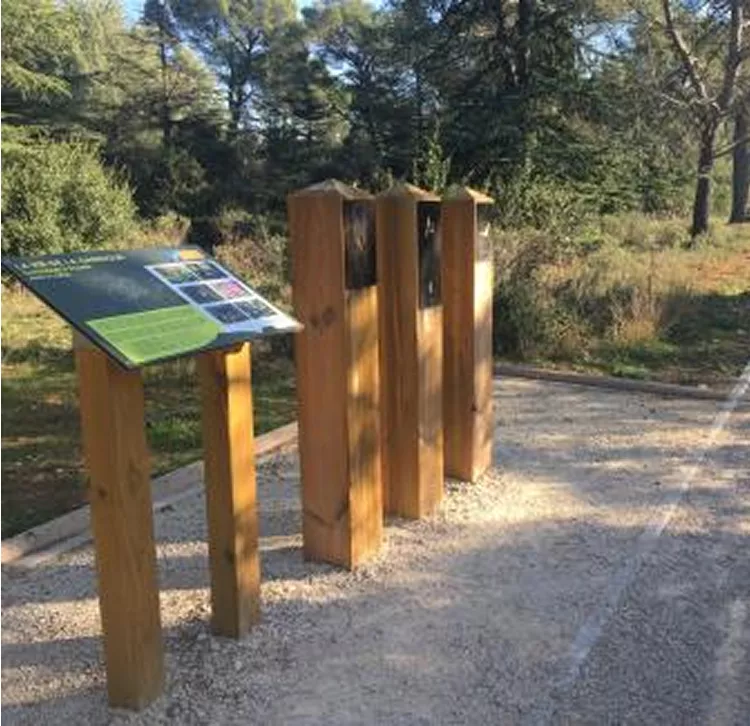 Parcours d’orientation La Garrigue à Mérindol, sentiers balisés dans l’Espace Naturel Sensible pour découvrir la nature en s’amusant 