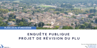 Enquête publique - projet de révision du PLU Enquête publique - projet de révision du PLU