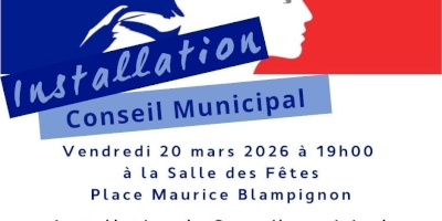 Installation du Conseil Municipal