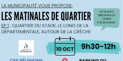 Les matinales de quartier - Quartier du Stade