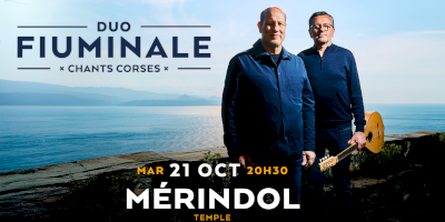 Concert Chants corses - Duo Fiuminale Concert Chants corses - Duo Fiuminale