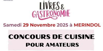 Livres et gastronomie - Concours de cuisine (inscription) Livres et gastronomie - Concours de cuisine (inscription)