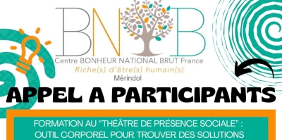 Formation au 'Théâtre de présence sociale' Formation au 'Théâtre de présence sociale'