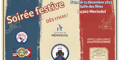 Soirée festive par l'association Chevrons Tractions Luberon Soirée festive par l'association Chevrons Tractions Luberon