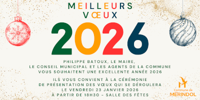 Vœux à la population Vœux à la population