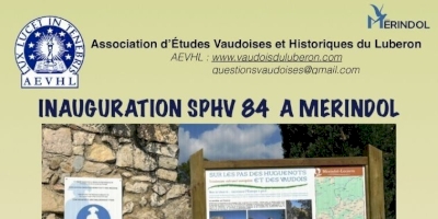 Inauguration SPHV 84 à Mérindol