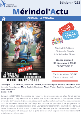 Merindol'Actu n°233 Merindol'Actu n°233