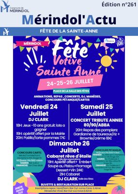 Mérindol'Actu n°261